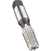 Interrupted Thread Machine Pipe Tap, 3/8"-18, 5 Flutes, 80 mm L, Taper, High Speed Steel Brunswick Fyr & Safety
