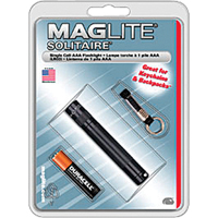 Lampes de poche Solitaire, Incandescente, 2 lumens, Piles AAA Brunswick Fyr & Safety