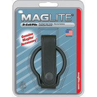 Belt Clip for D-Cell Flashlights, Flashlight Holder, Leather, 1 Pockets Brunswick Fyr & Safety
