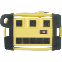 Workshop Power Box, 8 Outlet(s), 6', 15 Amps, 1875 W, 125 V XC040 | Brunswick Fyr & Safety