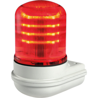 Streamline<sup>®</sup> Modular Multifunctional LED Beacons, Continuous/Flashing/Rotating, Red XE721 | Brunswick Fyr & Safety