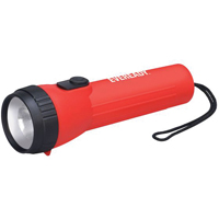 Lampe de poche industrielle pour usage g&eacute;n&eacute;ral, DEL, 25 lumens, Piles D Brunswick Fyr & Safety
