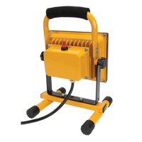 Portable Work Light, LED, 20 W, 2500 Lumens, Aluminum Housing Brunswick Fyr & Safety