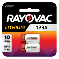 Batteries au lithium, 123, 3 V XG866 | Brunswick Fyr & Safety