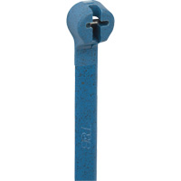 Detectable Cable Tie, 7-4/13" Long, 50 lbs. Tensile Strength, Blue Brunswick Fyr & Safety