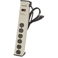 Surge Protector Strip, 6 Outlets, 900 J, 1500 W, 6' Cord XH245 | Brunswick Fyr & Safety