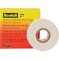 Scotch<sup>®</sup> 27 Glass Cloth Electrical Tape, 12 mm (1/2") W x 20 m (66') L XH289 | Brunswick Fyr & Safety