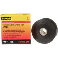 Scotch<sup>®</sup> Linerless Rubber Splicing Tape, 38 mm (1-1/2") " W, 9 m (30') " L XH307 | Brunswick Fyr & Safety