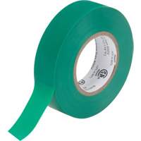 Electrical Tape, 19 mm (3/4") x 18 M (60'), Green, 7 mils XH384 | Brunswick Fyr & Safety
