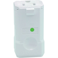 Connecteur de prise de rallonge de qualit&eacute; hospitali&egrave;re, 5-15R, Nylon Brunswick Fyr & Safety