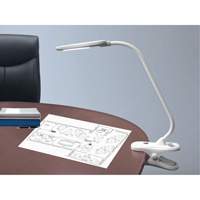 2-in-1 Lamp, 4 W, LED, Clamp, 15" Neck, White XI751 | Brunswick Fyr & Safety