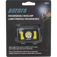 Headlamp, LED, 350 Lumens, 2 Hrs. Run Time, Rechargeable Batteries Brunswick Fyr & Safety