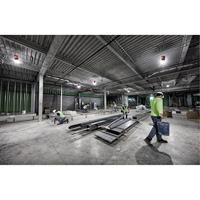 RADIUS Temporary Site Light, LED, 130 W, 15000 Lumens Brunswick Fyr & Safety