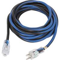 JLEC-1425S Contractor Grade Extension Cord, Indoor/Outdoor, SJTOW, 14 AWG, 15 A, 25' Brunswick Fyr & Safety