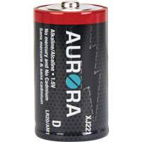 Industrial Alkaline Batteries, D, 1.5 V XJ221 | Brunswick Fyr & Safety