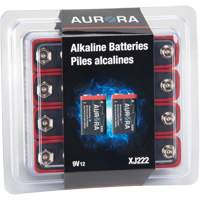 Industrial Alkaline Batteries, 9 V Brunswick Fyr & Safety