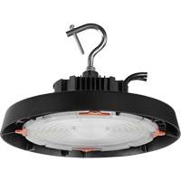 UFO High Bay Light, LED, 120 - 347 V, 100 W, 7.3" H x 11" W Brunswick Fyr & Safety