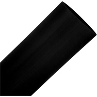 Black Heat Shrink Tubing, Thin Wall, 100', 0.75" (19.05 mm) - 1.5" (38.1 mm) Brunswick Fyr & Safety