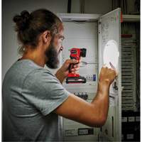 Lampe de poche &agrave; DEL sans fil 18V (outil seulement), DEL, 280 lumens, Bloc-pile Rechargeable Brunswick Fyr & Safety