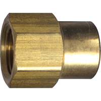Reduced Pipe Coupling, Brass, 1/2" x 3/8" YA525 | Brunswick Fyr & Safety