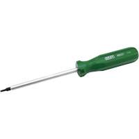 Extra-Long Square Recess Screwdriver, #1 Tip, Round, 10" L, Cushion Grip Handle Brunswick Fyr & Safety