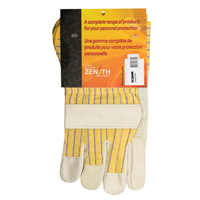 Fitters Patch Palm Gloves, Large, Grain Cowhide Palm, Cotton Inner Lining YC386R | Brunswick Fyr & Safety