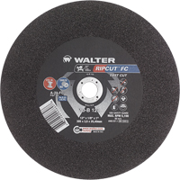 Ripcut™ Stainless Steel & Steel Cut-Off Wheel for Stationary Saws, 12" x 1/8", 1" Arbor, Type 1, Aluminum Oxide, 5100 RPM YC431 | Brunswick Fyr & Safety
