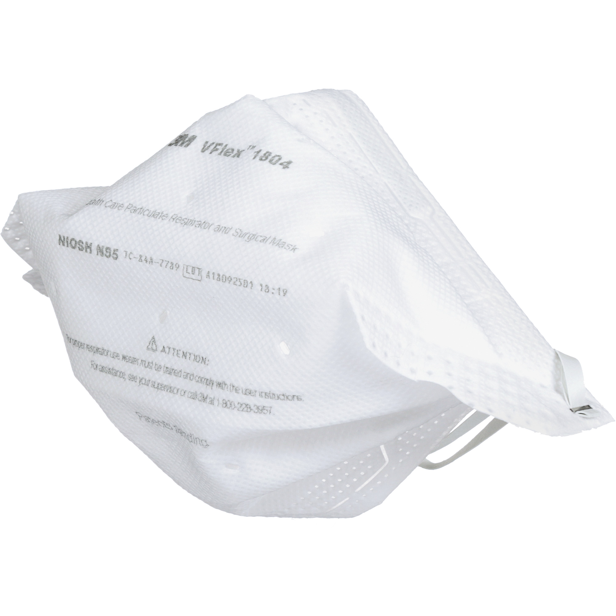 3M VFlex Healthcare Particulate Respirator and Surgical Mask, N95